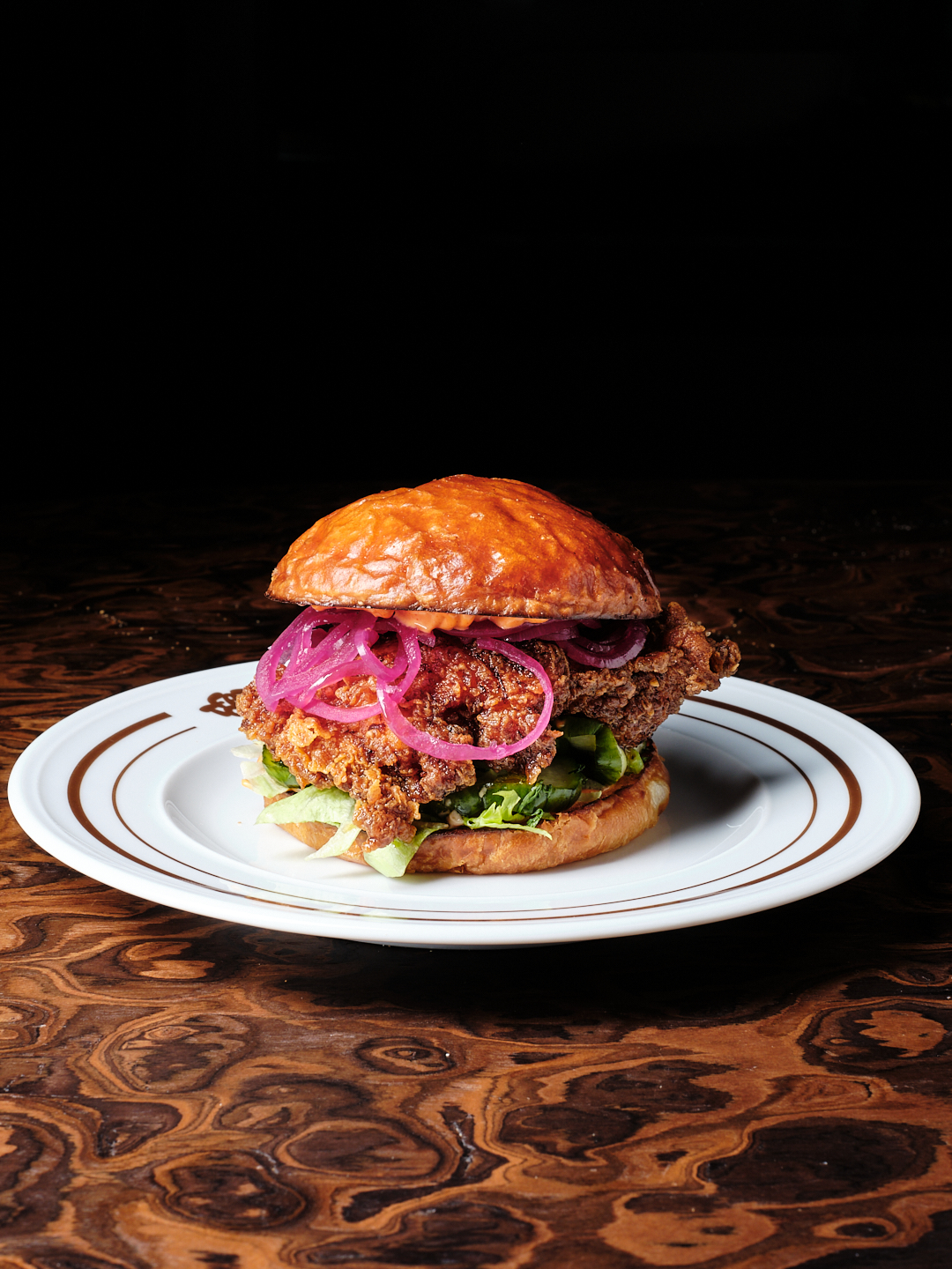 Fat Tony's Chicken burger