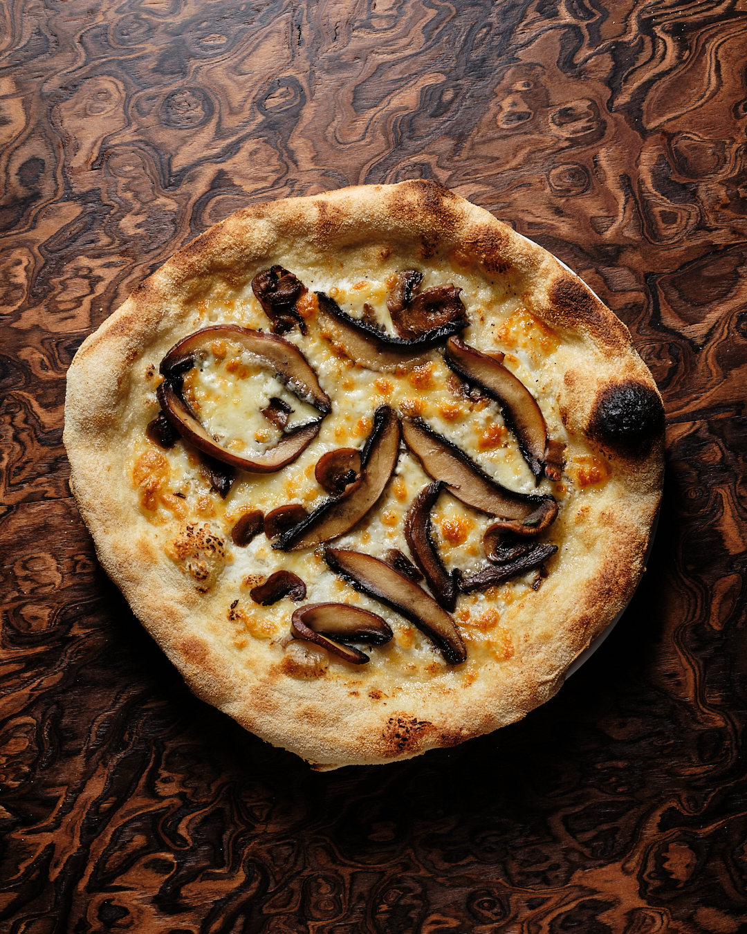 Fat Tony's Mushroom pizza