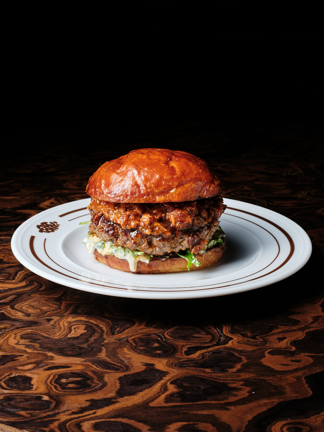 Fat Tony's Tribute burger