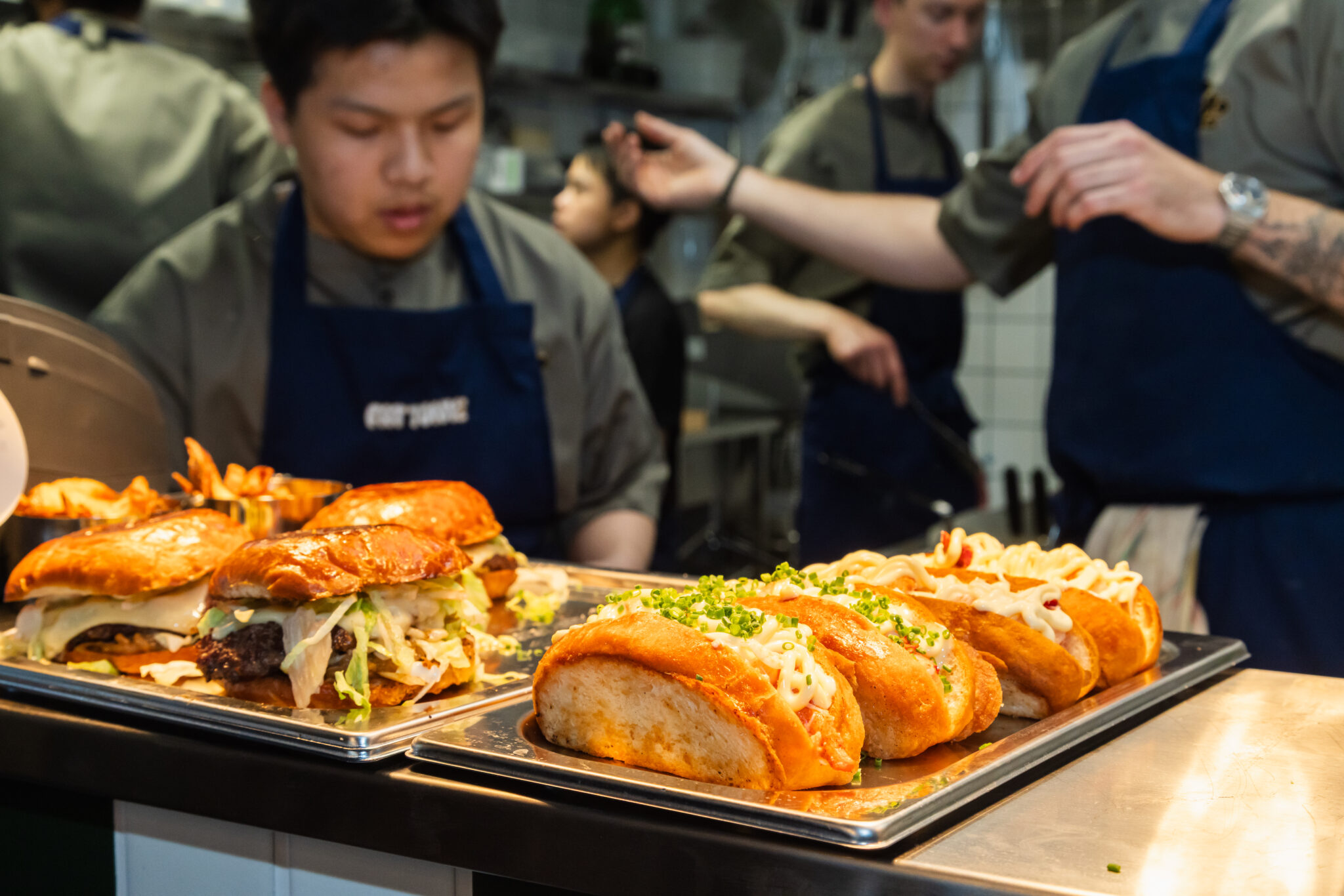 Fat Tony's lobster rolls